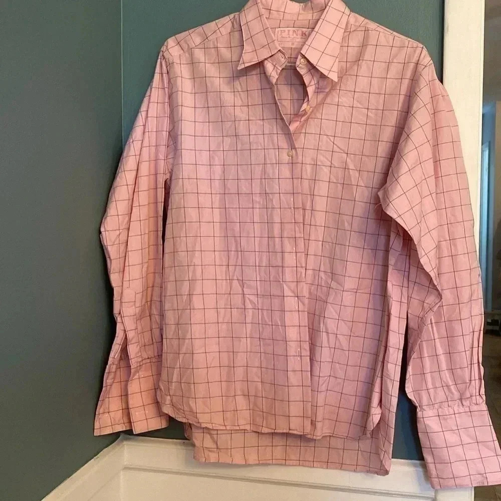 Men’s spring button down by Thomas Pink
